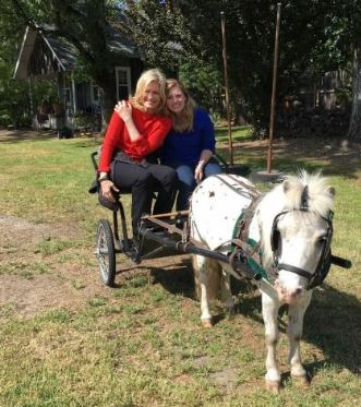Starlet Dugard mother Jaycee Dugard with Diane and the horse